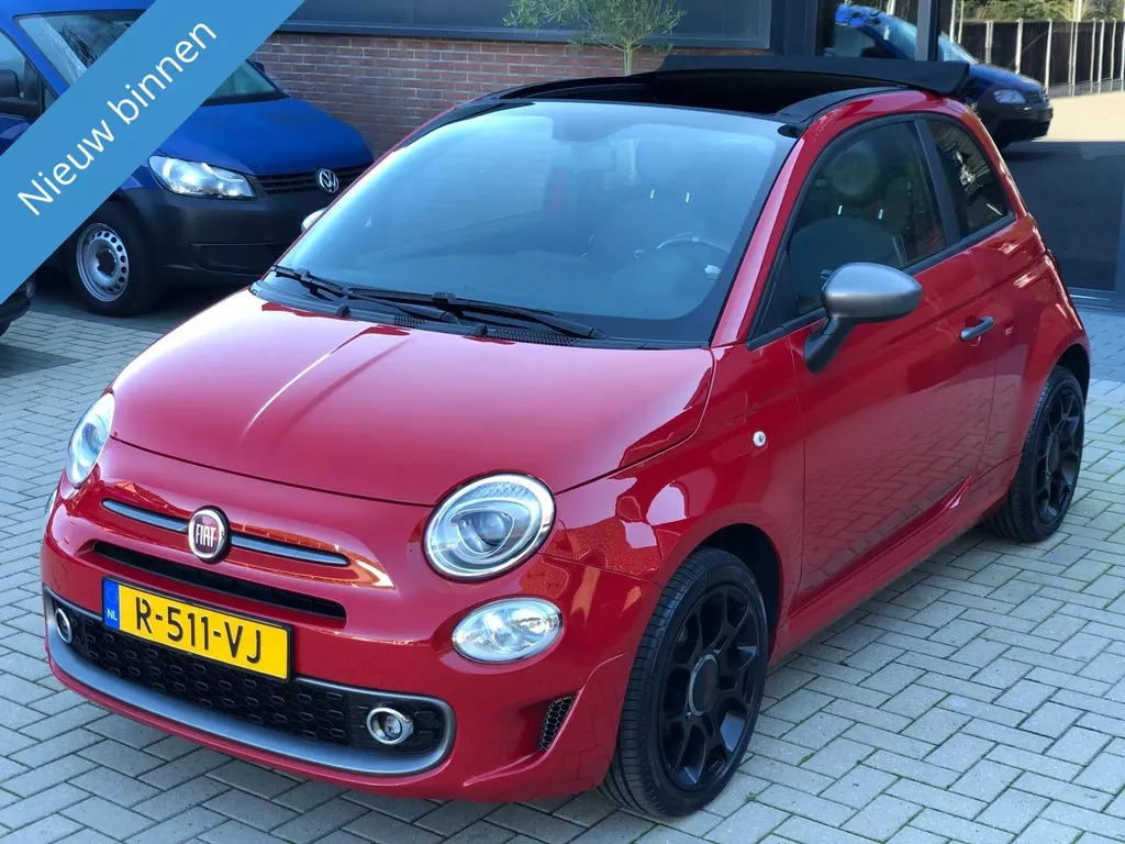 Fiat 500 C 1.2 S automaat NIEUWSTAAT XENON LED CRUISE LEER PDC